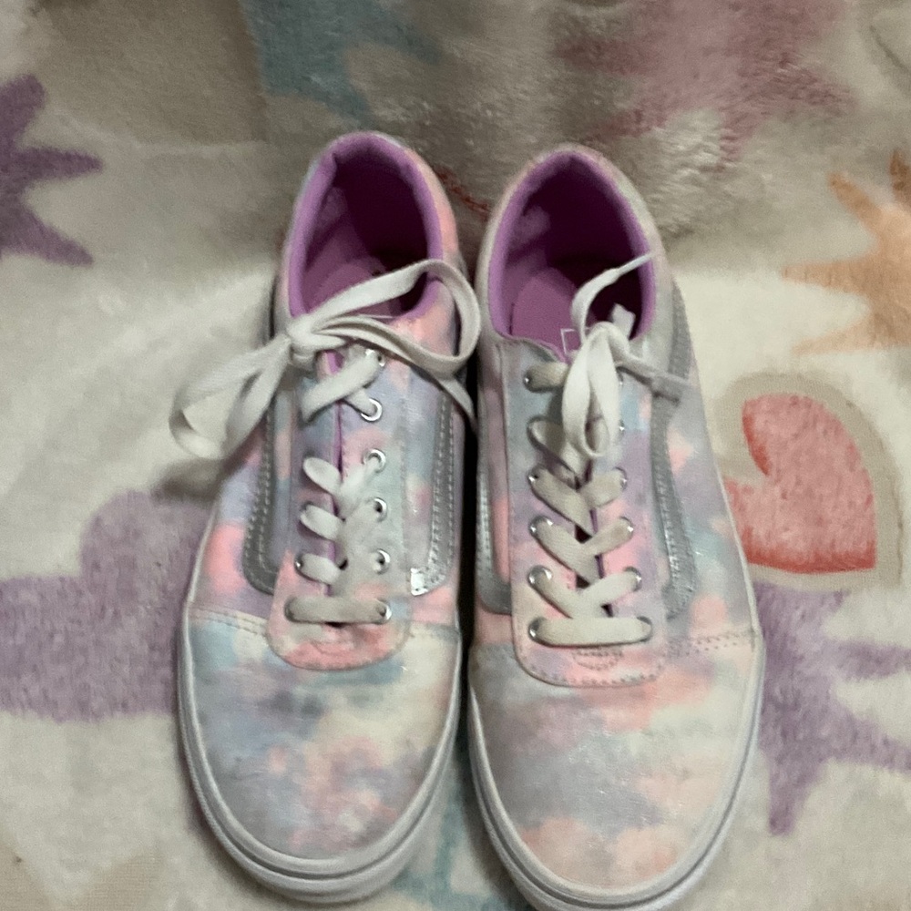 Vans Pastel Tie-Dye Sneakers - Picture 1 of 2
